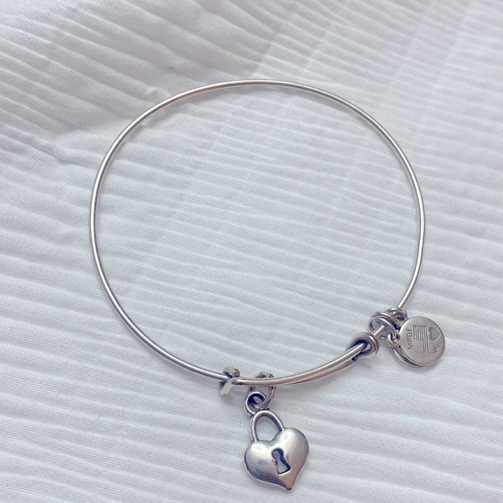 Alex and Ani Heart Lock Bracelet